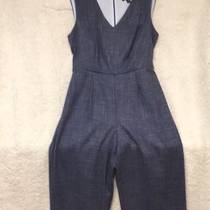 Denim blue split dress $5